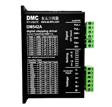 低壓兩相步進驅動器DM542A